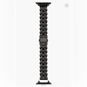 Kate Spade Black scallop 16mm Apple Watch bracelet watchband